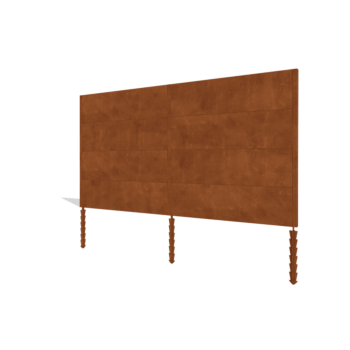 Valla de acero corten H4 juego completo 378 cm