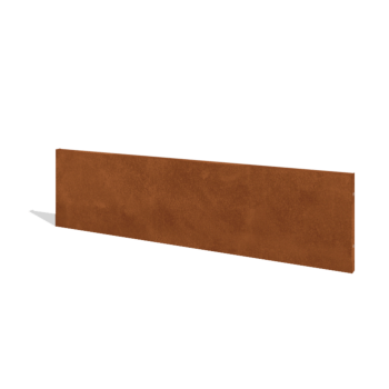 Valla de acero corten H panel 180 x 47,5 cm
