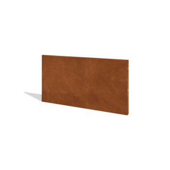 Valla de acero corten H panel 120 x 63,3 cm