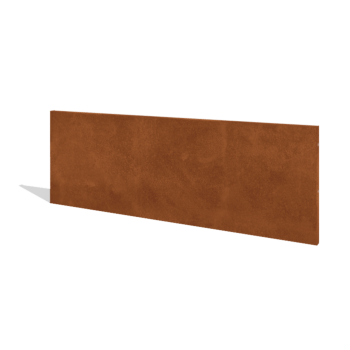Valla de acero corten H panel 180 x 63,3 cm