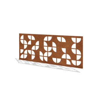 Vallas ornamentales de acero corten G 149 x 60 cm