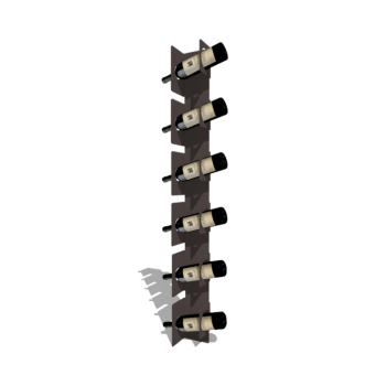 Botellero con tratamiento electrostático Veneto 123 cm
