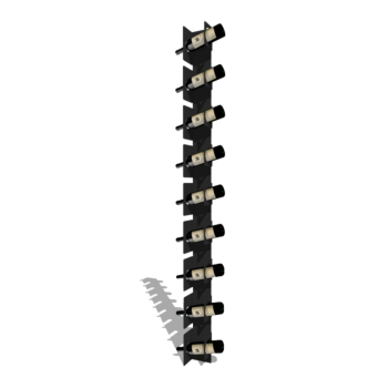 Botellero con tratamiento electrostático Veneto 186 cm