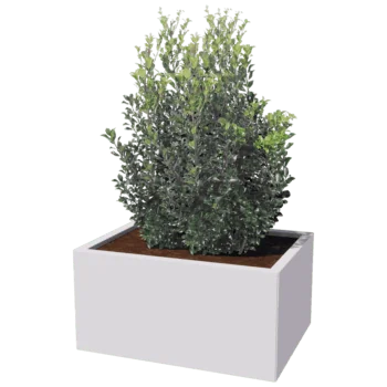 Jardinera de acero - Rectángulo - 60 x 80 cm