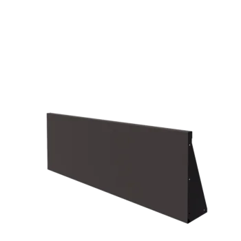 Muro de contención de acero - Recto - 150 x 50 cm - Otro color RAL