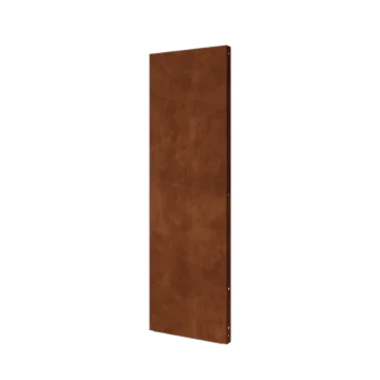 Panel decorativo de acero corten - Básico - 60 x 6 x 190 cm