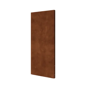 Panel decorativo de acero corten - Básico - 80 x 6 x 190 cm