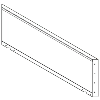Jardinera de acero corten - Panel - 40 x 120 cm