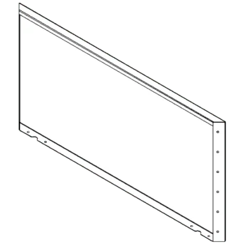 Jardinera de acero corten - Panel - 60 x 120 cm