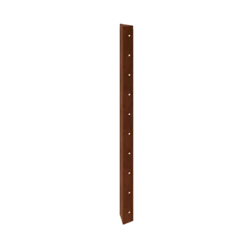 Jardinera de acero corten - Cantonera 90° - 100 cm