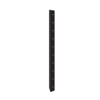 Jardinera de acero - Cantonera 90° - 100 cm - RAL7016 mate (gris antracita)