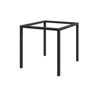 Pérgola de acero - Cuadrado - 274 x 250 x 230 cm - RAL7016 mate (gris antracita) - Sin base de hormigón