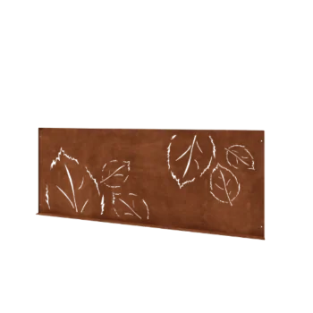 Celosía decorativa de acero corten N - Panel - 149 x 3 x 60 cm